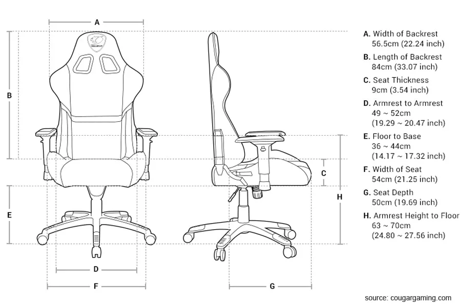 gaming chair size jpg