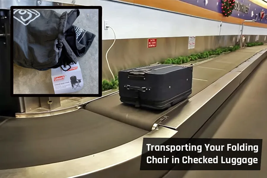 Transporting Your folding chair in Checked Luggage