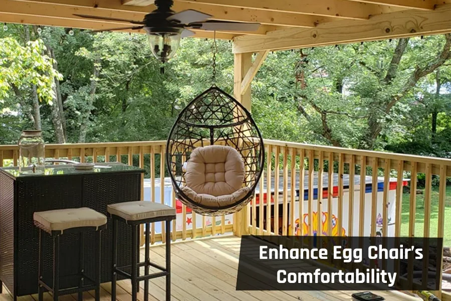 How Can I Enhance Egg Chair Comfort jpg